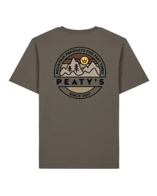 PEATY'S PUBWEAR KOSZULKA Z KRÓTKIM RĘKAWEM - PLAYGROUND / MOCHA (PPW-26-TEE-PLAY-MOC)