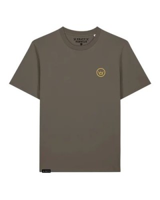 PEATY'S PUBWEAR KOSZULKA Z KRÓTKIM RĘKAWEM - PLAYGROUND / MOCHA (PPW-26-TEE-PLAY-MOC)