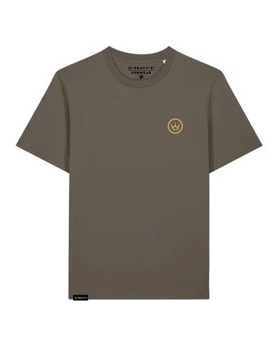 PEATY'S PUBWEAR KOSZULKA Z KRÓTKIM RĘKAWEM - PLAYGROUND / MOCHA (PPW-26-TEE-PLAY-MOC)