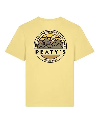 PEATY'S PUBWEAR KOSZULKA Z KRÓTKIM RĘKAWEM - PLAYGROUND / VINTAGE YELLOW (PPW-26-TEE-PLAY-YLW)