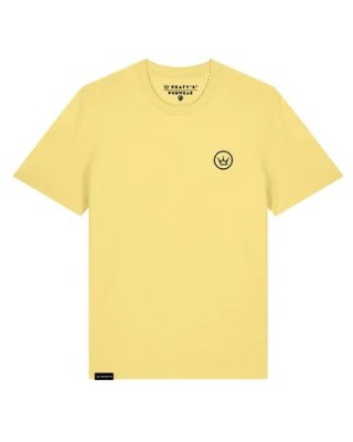 PEATY'S PUBWEAR KOSZULKA Z KRÓTKIM RĘKAWEM - PLAYGROUND / VINTAGE YELLOW (PPW-26-TEE-PLAY-YLW)