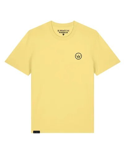 PEATY'S PUBWEAR KOSZULKA Z KRÓTKIM RĘKAWEM - PLAYGROUND / VINTAGE YELLOW (PPW-26-TEE-PLAY-YLW)