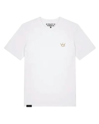 PEATY'S PUBWEAR KOSZULKA Z KRÓTKIM RĘKAWEM - RACE FUEL / WHITE (PPW-26-TEE-FUEL-WHT)