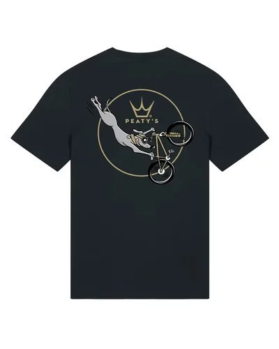 PEATY'S PUBWEAR KOSZULKA Z KRÓTKIM RĘKAWEM - SUPERDOG / BLACK (PPW-26-TEE-SUP-BLK)