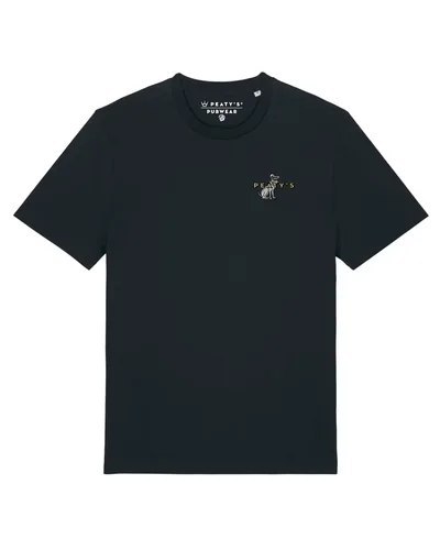 PEATY'S PUBWEAR KOSZULKA Z KRÓTKIM RĘKAWEM - SUPERDOG / BLACK (PPW-26-TEE-SUP-BLK)
