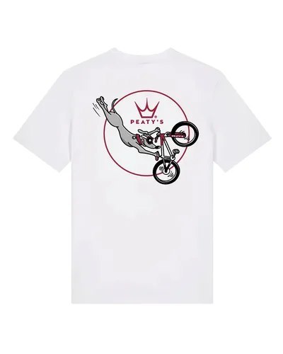 PEATY'S PUBWEAR KOSZULKA Z KRÓTKIM RĘKAWEM - SUPERDOG / WHITE (PPW-26-TEE-SUP-WHT)