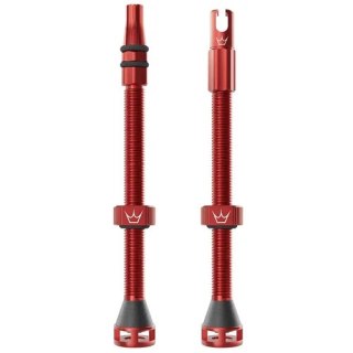 PEATY'S WENTYL TUBELESSS HOLESHOT FAST FLOW 80MM RED (PTV-HFF-80-RED-12)