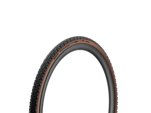 Pirelli Tire Cinturato Gravel RM High Perf., 45-622, 120TPI, TLR SmartEVO GR, tan-wall