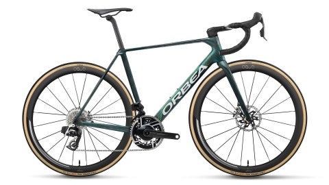 Orbea rower szosowy ORCA M11e LTD PWR 51 Green - Carbon