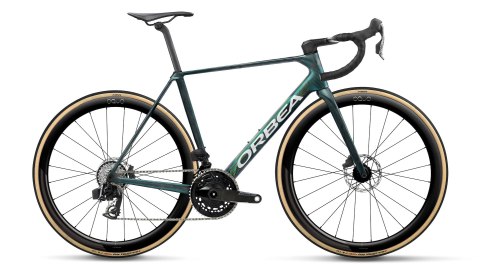 Orbea rower szosowy ORCA M21e LTD PWR 55 Green - Carbon