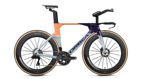 Orbea rower triathlonowy ORDU M10I LTD PWR UCI XL Silver - Tanzanite - Orange