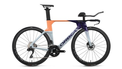 Orbea rower triathlonowy ORDU M30I LTD S/M Silver - Tanzanite - Orange