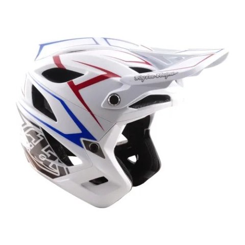 TLD KASK STAGE STUNT MIPS PINSTRIPE WHITE (13401800)