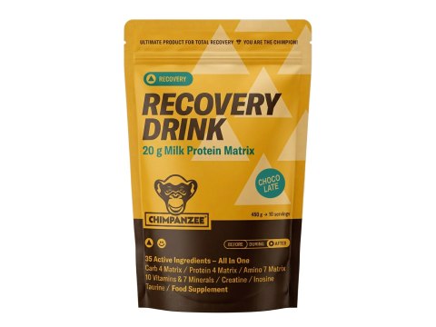 CHIMPANZEE Recovery Drink Chocolate 450g per can