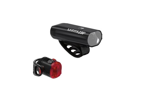 Hecto StVZO 230+ Front/ Femto StVZO Rear black