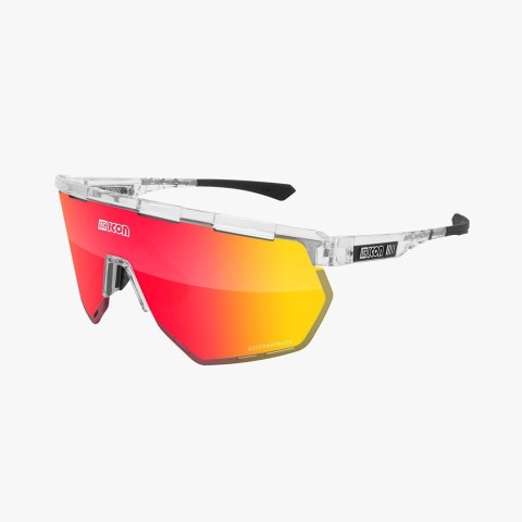 Okulary SCICON AEROWING Crystal Gloss - SCNPP Multimirror Red