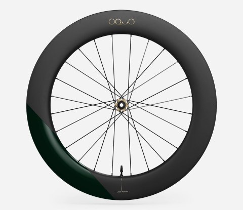 OQUO KOŁA RA80LTD FRONT Metallic Dark Green