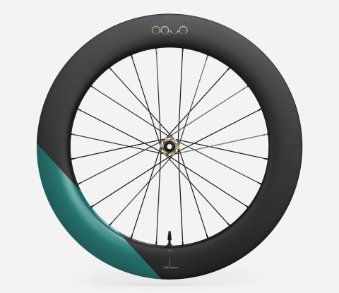 OQUO KOŁA RA80LTD FRONT Metallic Jade