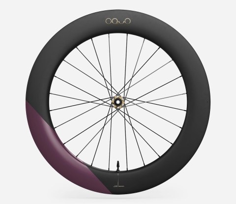 OQUO KOŁA RA80LTD FRONT Metallic Mulberry