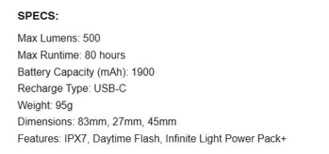 LEZYNE LAMPKA PRZEDNIA CLASSIC DRIVE 500+ SATIN BLACK (1-LED-29-V237)