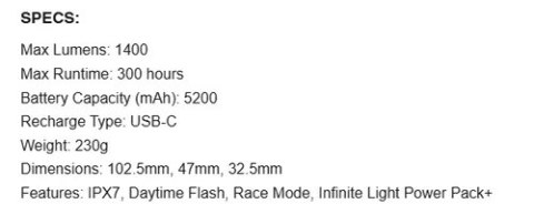 LEZYNE LAMPKA PRZEDNIA MACRO DRIVE 1400+ FRONT SATIN BLACK (1-LED-4-V737)