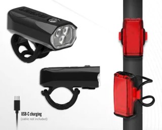 LEZYNE LIGHT PAIR KTV DRIVE PRO 400+ / KTV+ DRIVE (1-LED-19P-V304)