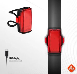 LEZYNE LIGHT REAR KTV PRO+ Ai ALERT (1-LED-35R-V404)