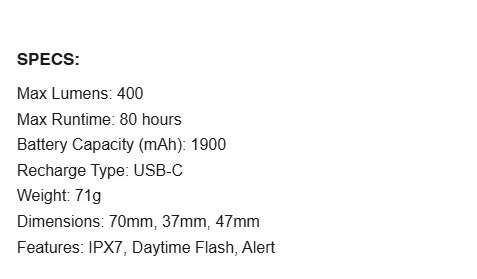 LEZYNE LIGHT STRIP PRO Ai ALERT 400+ REAR (1-LED-37R-V304)