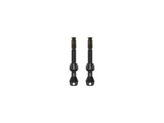 Lezyne Tubeless Valve CLIK TLR PRO Aluminum CLIK Valves tire insert compatible, black, 60mm