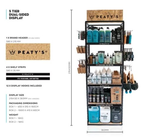 PEATY'S POS STOJAN FULL SIZE NA ZEM (POS-FSU-26)