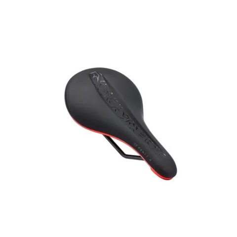 PEATY'S SIODŁO MONARCH CR-MO RAIL / NYLON BASE RED (PMS-CR/NY-RED-20)