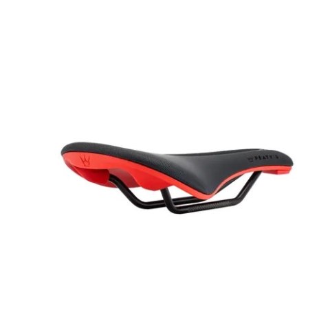PEATY'S SIODŁO MONARCH CR-MO RAIL / NYLON BASE RED (PMS-CR/NY-RED-20)