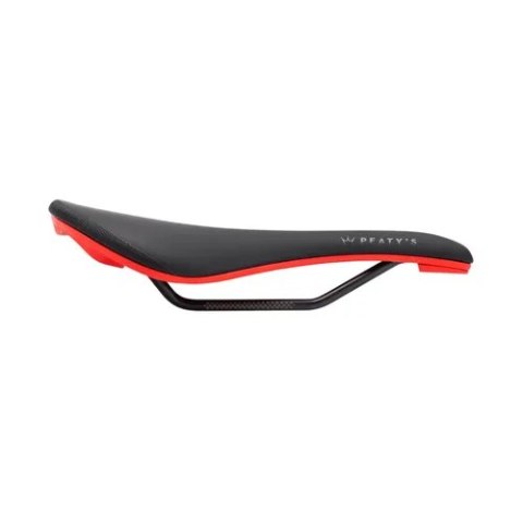 PEATY'S SIODŁO MONARCH CR-MO RAIL / NYLON BASE RED (PMS-CR/NY-RED-20)