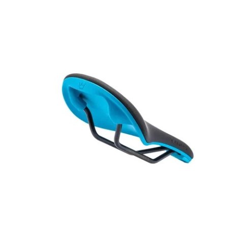 PEATY'S SIODŁO MONARCH CR-MO RAIL / NYLON BASE TURQUOISE (PMS-CR/NY-TRQ-20)