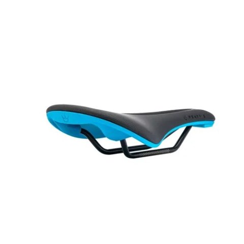PEATY'S SIODŁO MONARCH CR-MO RAIL / NYLON BASE TURQUOISE (PMS-CR/NY-TRQ-20)
