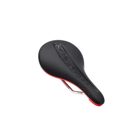 PEATY'S SIODŁO MONARCH TI-MX RAIL / NYLON BASE RED (PMS-TI/NY-RED-20)