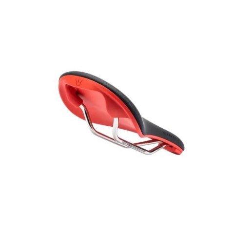 PEATY'S SIODŁO MONARCH TI-MX RAIL / NYLON BASE RED (PMS-TI/NY-RED-20)