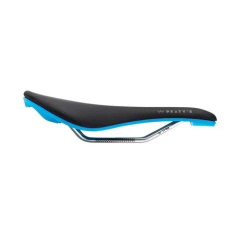 PEATY'S SIODŁO MONARCH TI-MX RAIL / NYLON BASE TURQUOISE (PMS-TI/NY-TRQ-20)