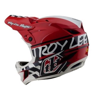 TLD KASK D4 POLYACRYLITE FIFTY-50 WHITE / RED (17435601)
