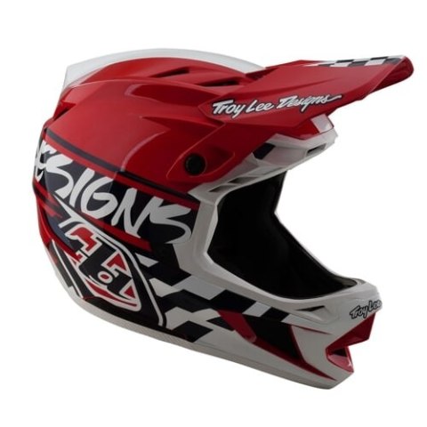 TLD KASK D4 POLYACRYLITE FIFTY-50 WHITE / RED (17435601)