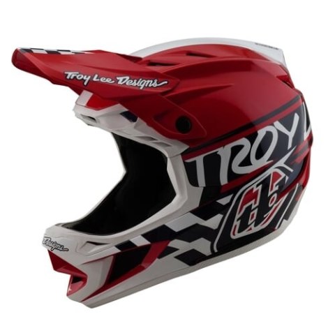 TLD KASK D4 POLYACRYLITE FIFTY-50 WHITE / RED (17435601)