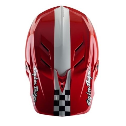 TLD KASK D4 POLYACRYLITE FIFTY-50 WHITE / RED (17435601)