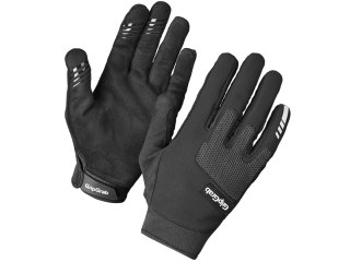 GripGrab Descent InsideGrip Spring-Autumn Gloves, black, S