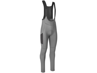 GripGrab PACR Thermal Bib Tights grey, XXL