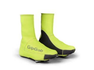 GripGrab PACR Waterproof Winter Roa Shoe Covers, Yellow Hi-Vis, XL