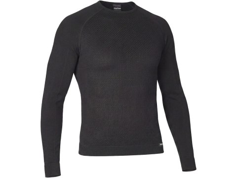 GripGrab PACR Winter Seamless Long Sleeve Base Layer, black, L