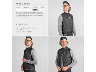 GripGrab RIDE Windproof Vest black, XL