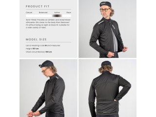 GripGrab RIDE Winter Jacket black, S