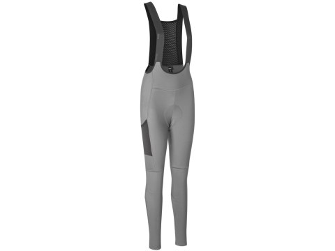GripGrab Womens PACR Thermal Bib Tights, grey, S