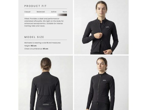 GripGrab Womens PACR Winter Jacket black, XL